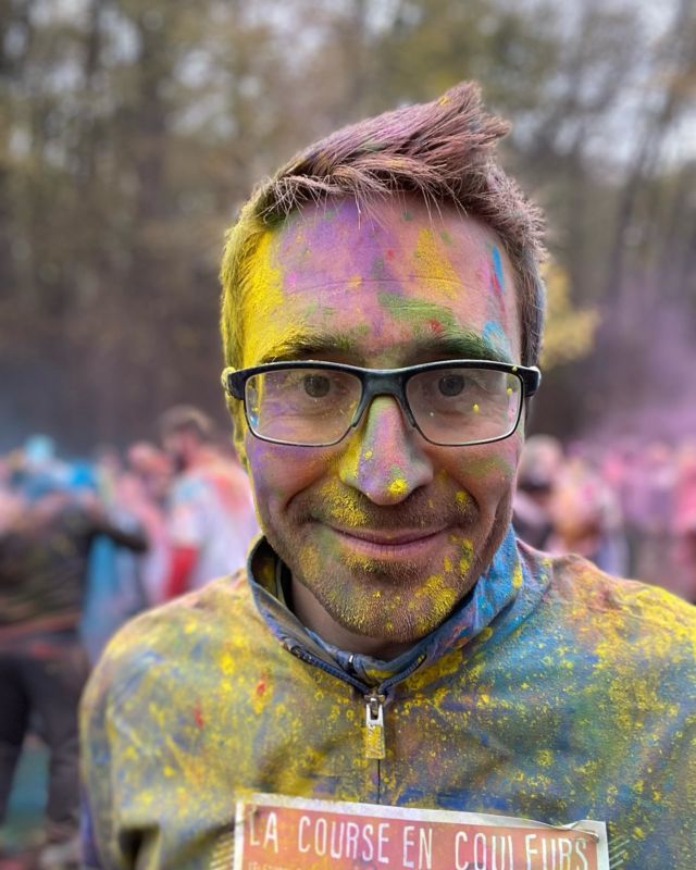 La Course des Couleurs à l’Isle d’Espagnac pour le #telethon !